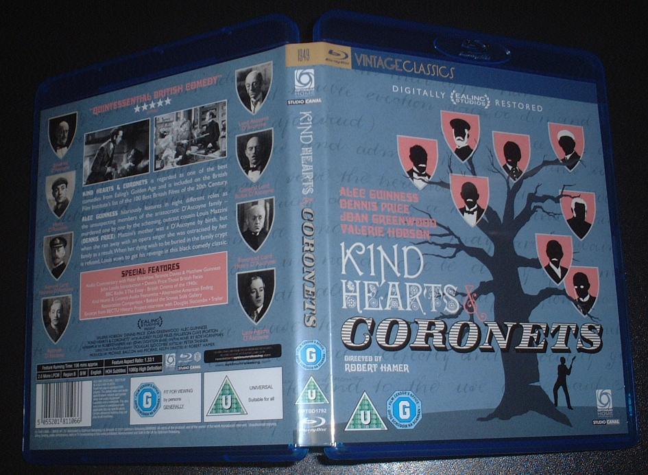 カインド・ハート/Kind Hearts and Coronets』(1949)UK版BD: jadow81のブログ2